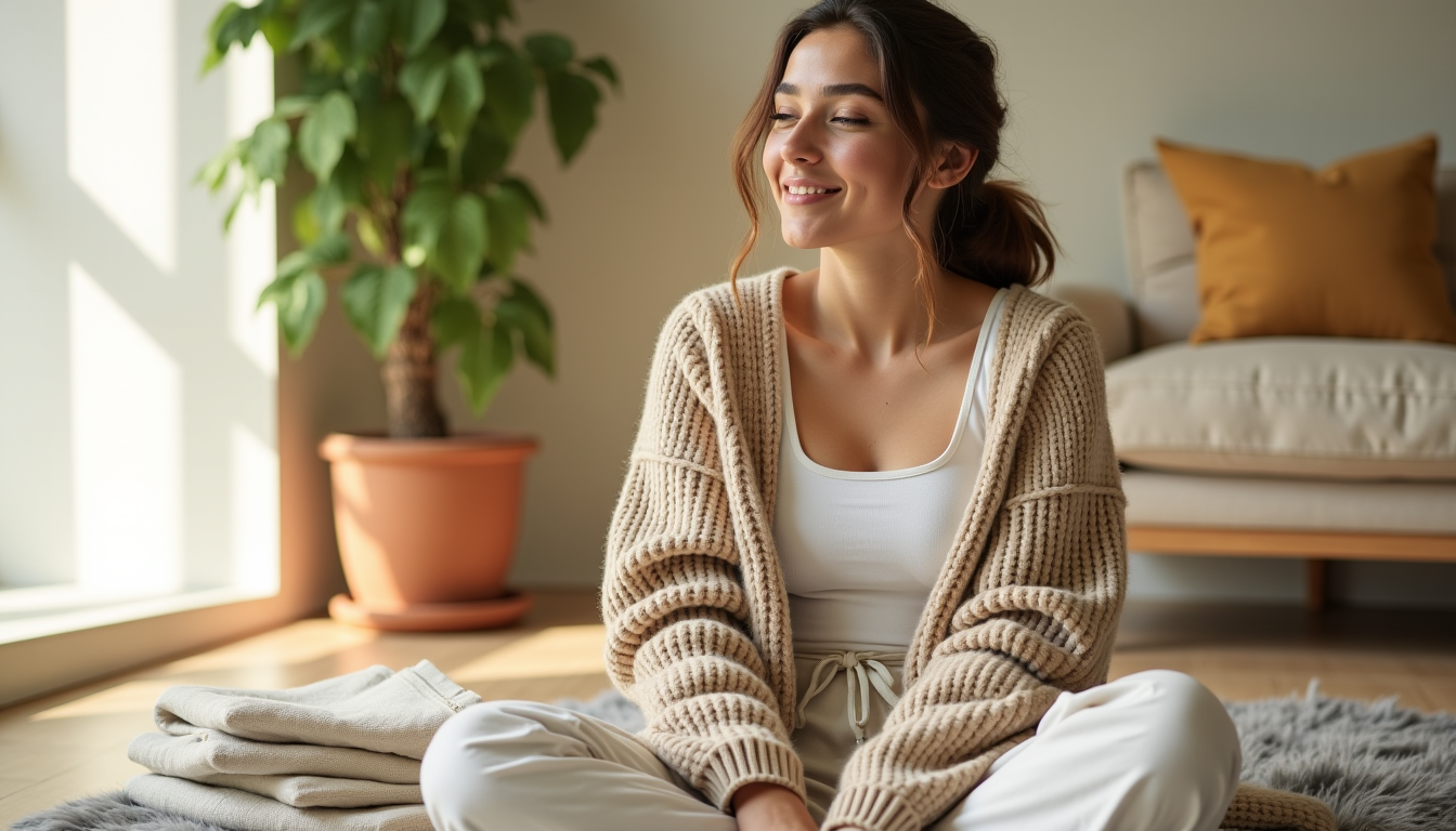 Adoptez le confort absolu : 4 astuces pour votre garde-robe maison